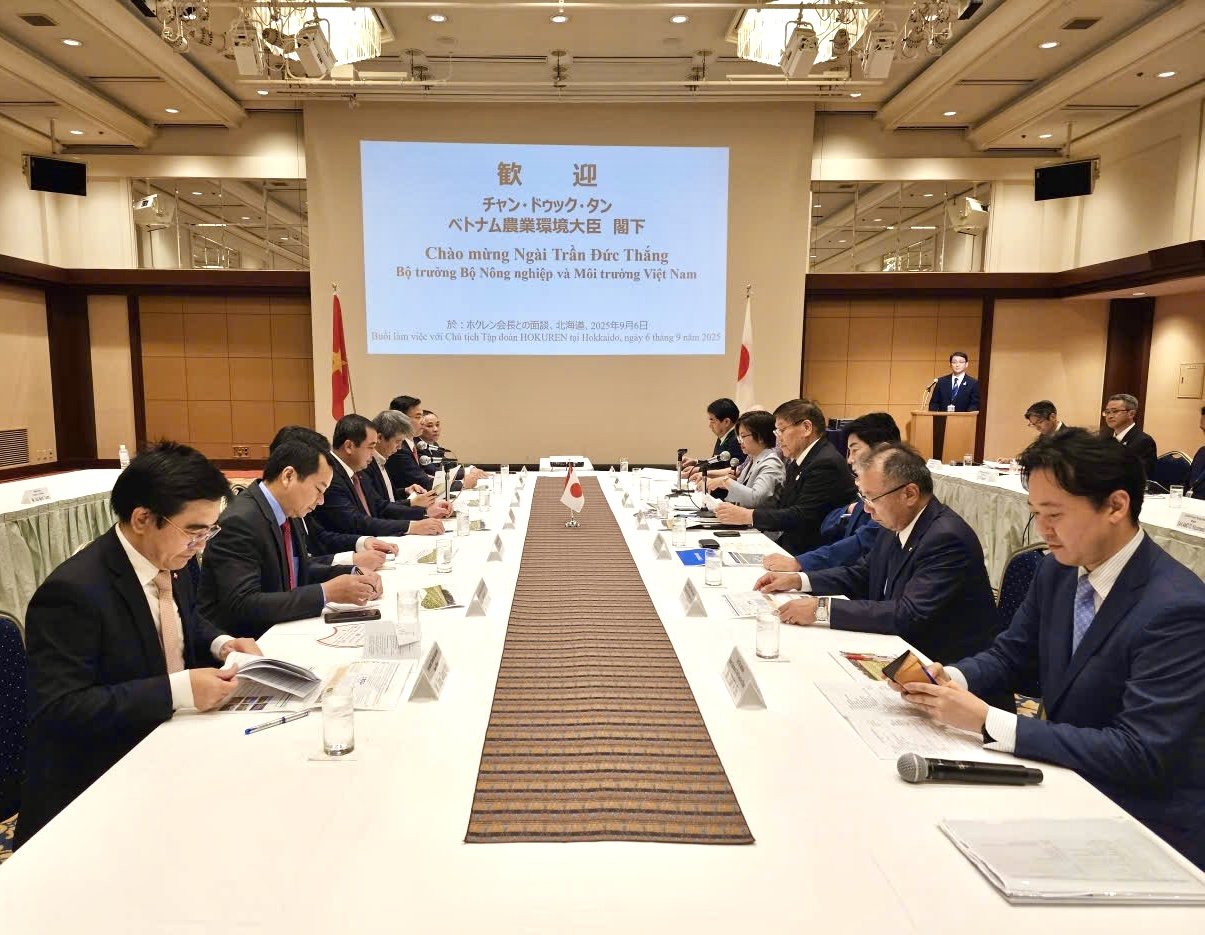 Việt Nam và Hokkuren thúc đẩy đào tạo nhân lực và nông nghiệp thông minh